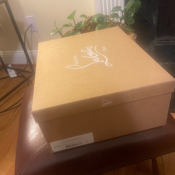 Christian Louboutin Black Spiked Sneakers - Picture 3 of 7